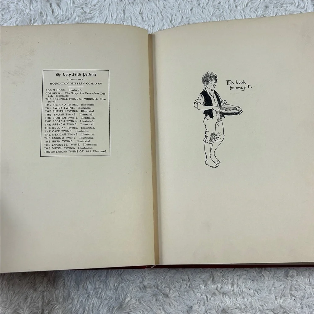 The American Twins of 1812 by Lucy Fitch Perkins 1925 Vintage fair‎